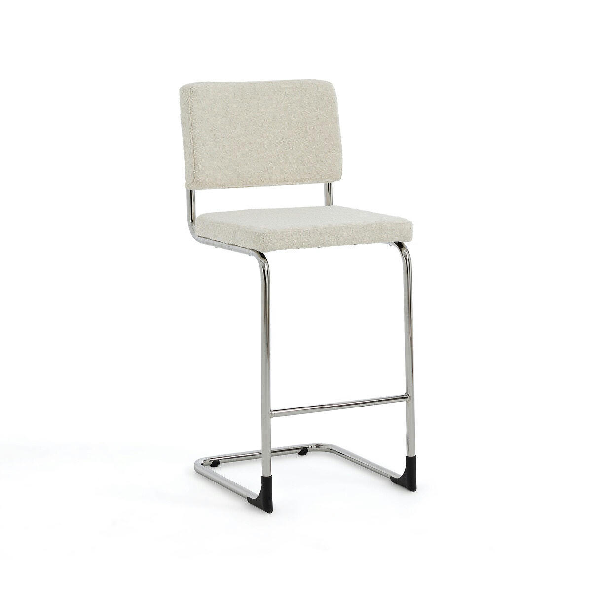 Chaise de bar cantilever, H75 cm, Sarva