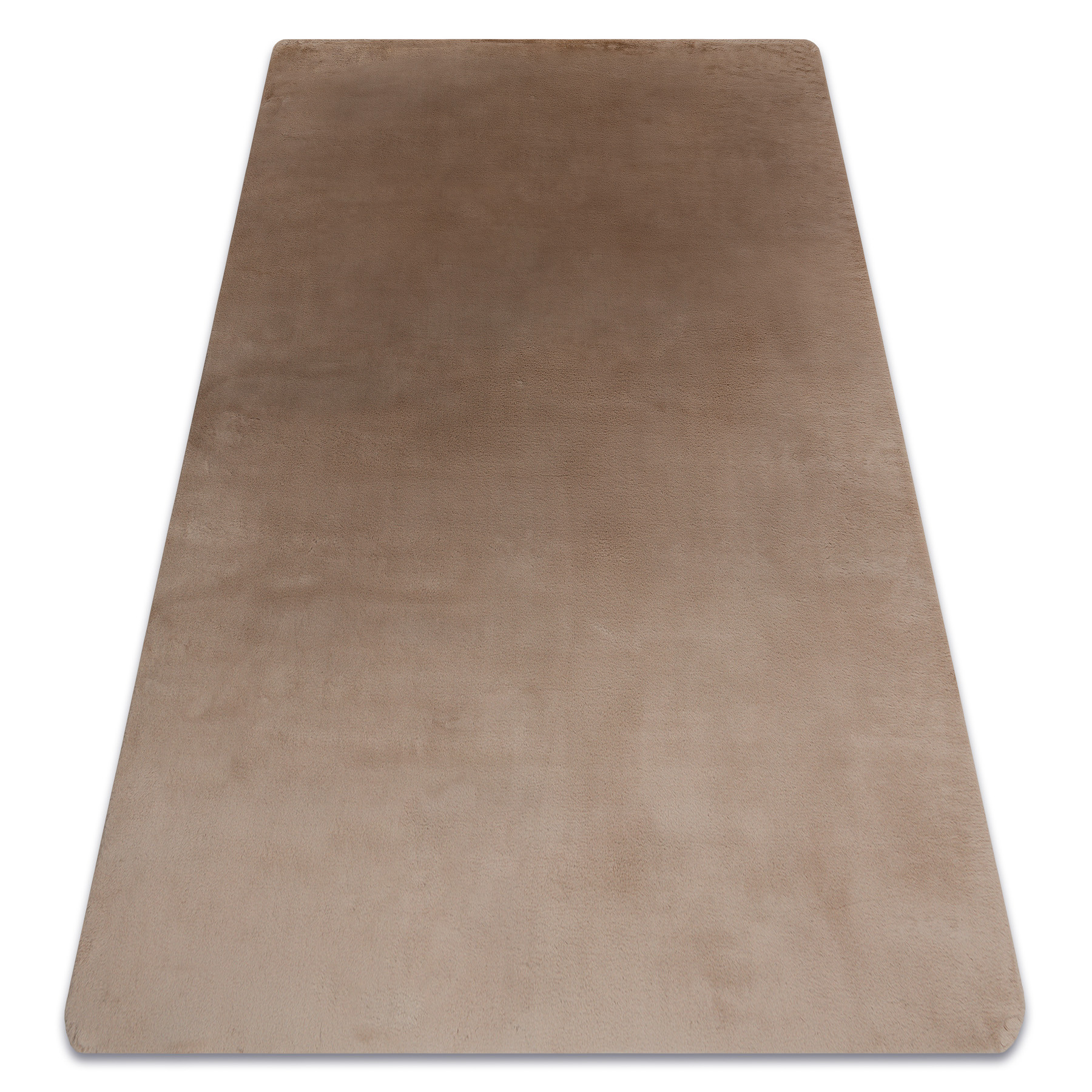Dywan POSH Shaggy camel, beż gruby, pluszowy, antypoślizgowy, 160x220 cm