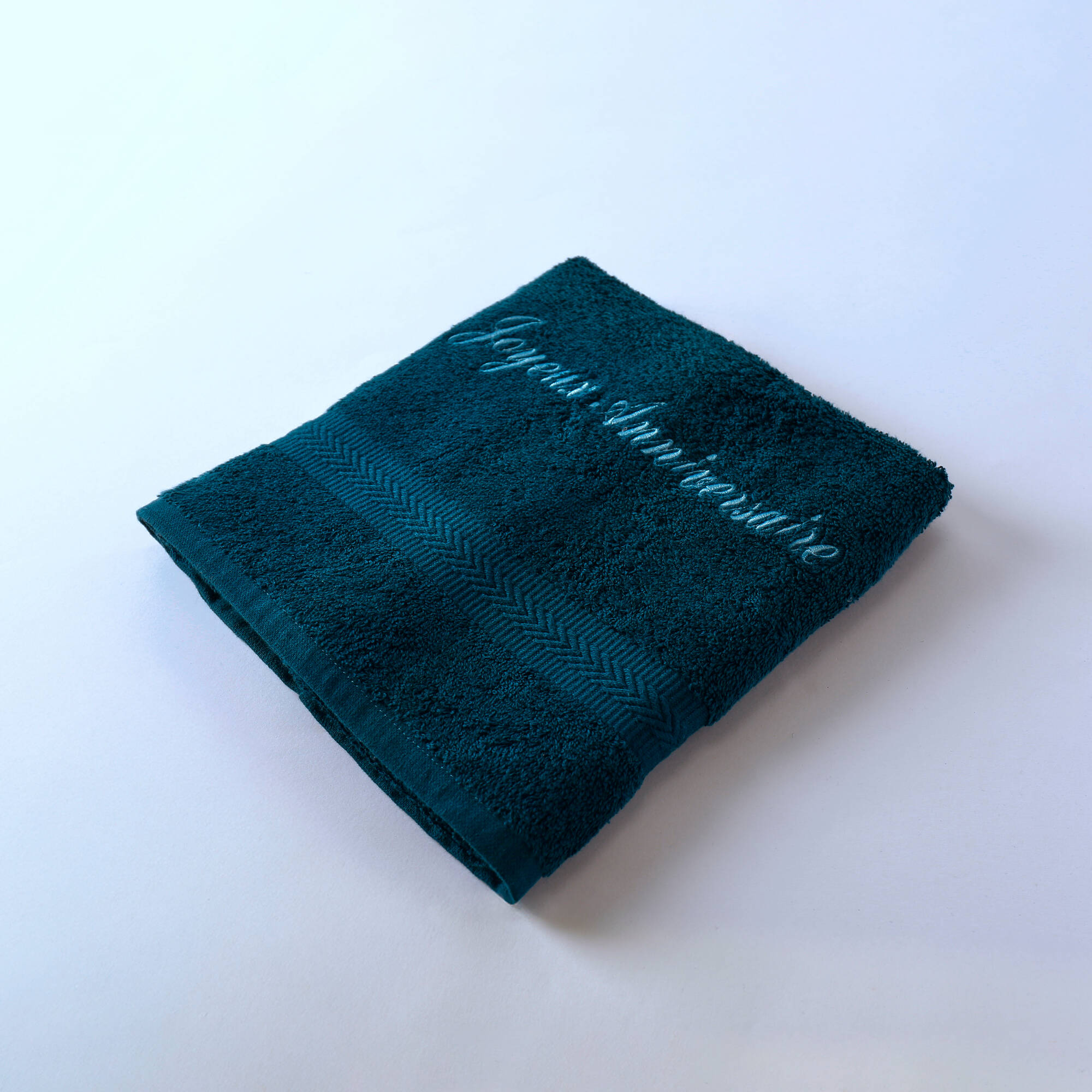 Collection serviettes de bain personnalisables confort moelleux