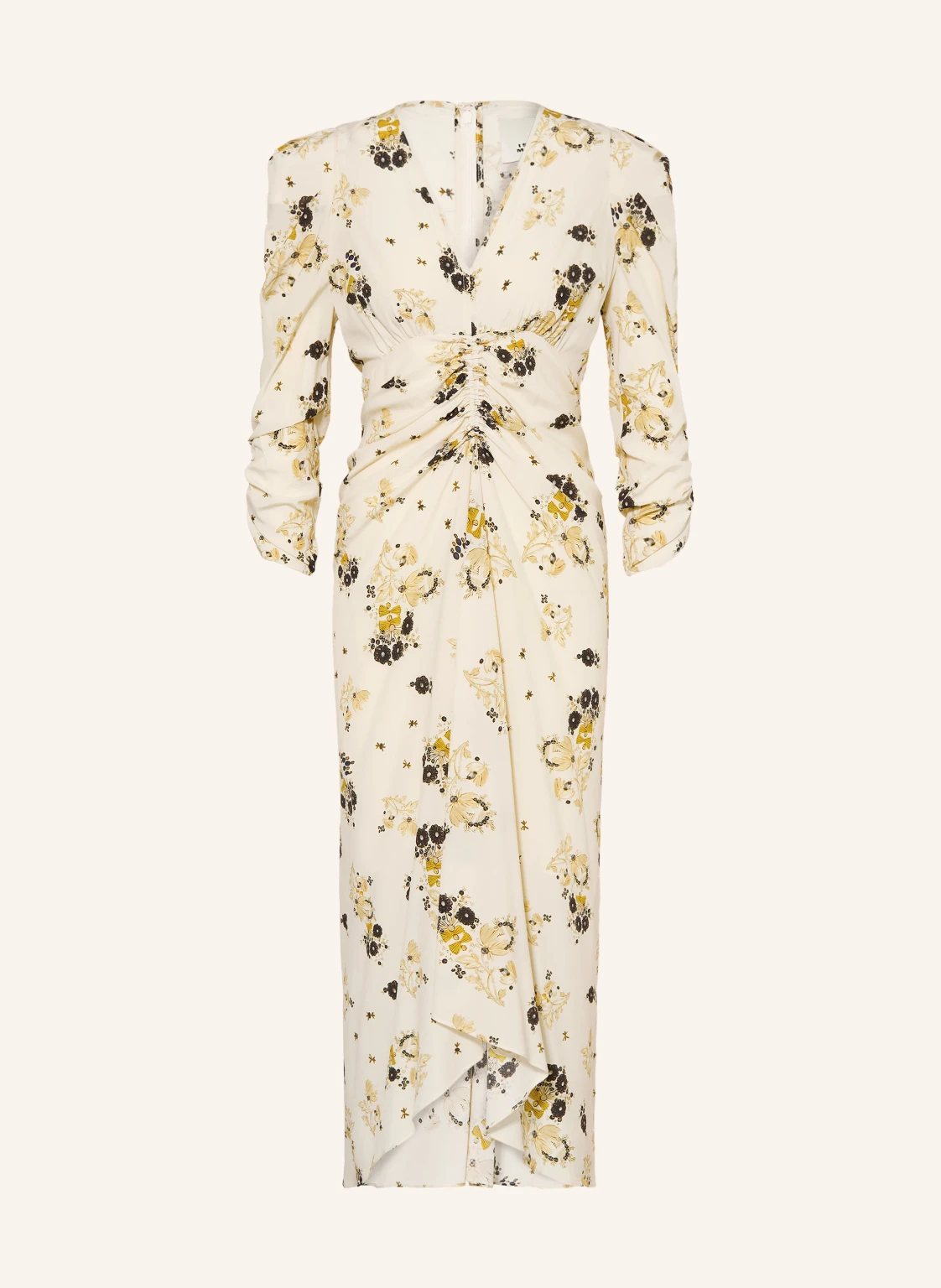 ISABEL MARANT Kleid ALBINI mit Seide und 3/4-Arm