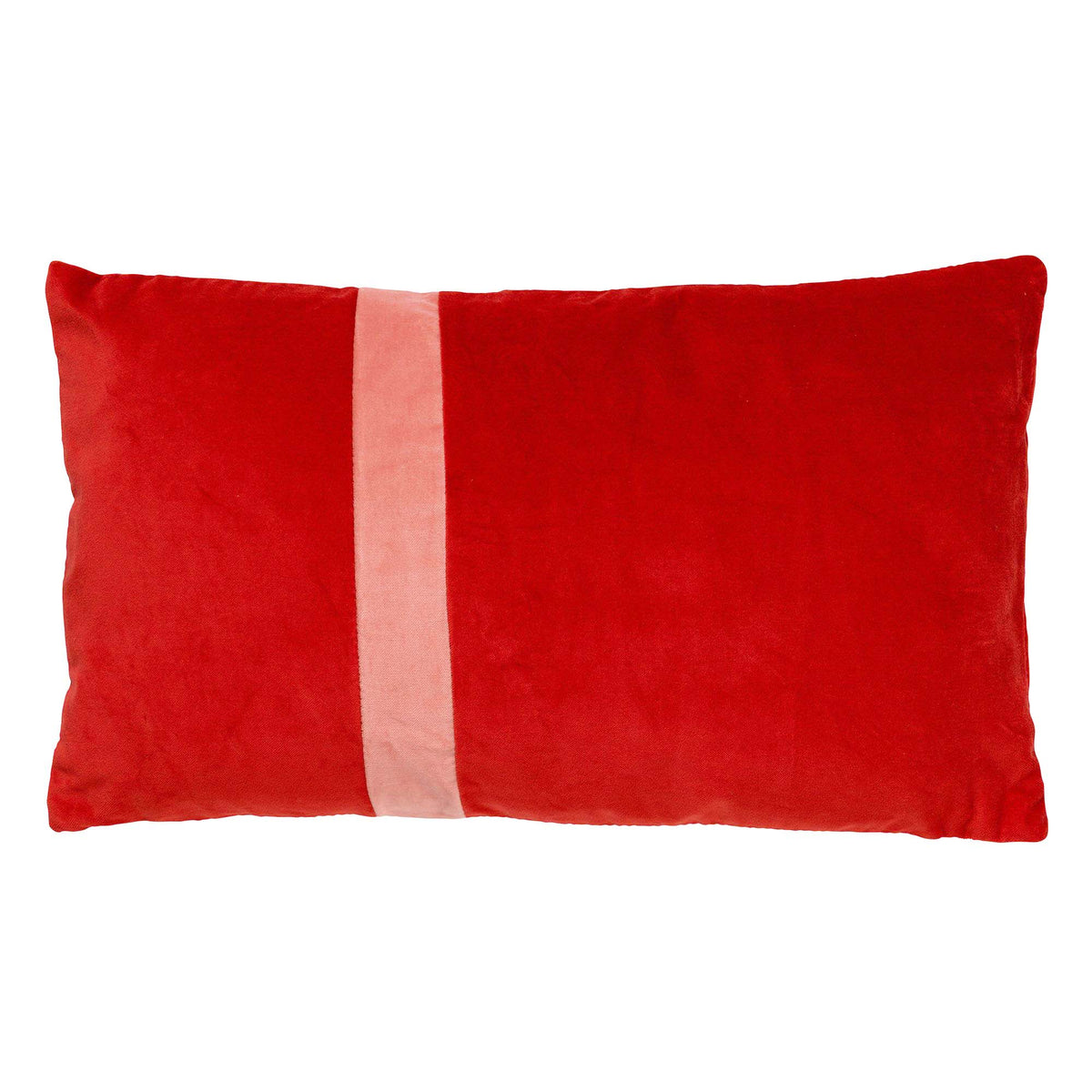 PIPPA - sierkussen 30x50 cm - velvet - Aurora Red - rood