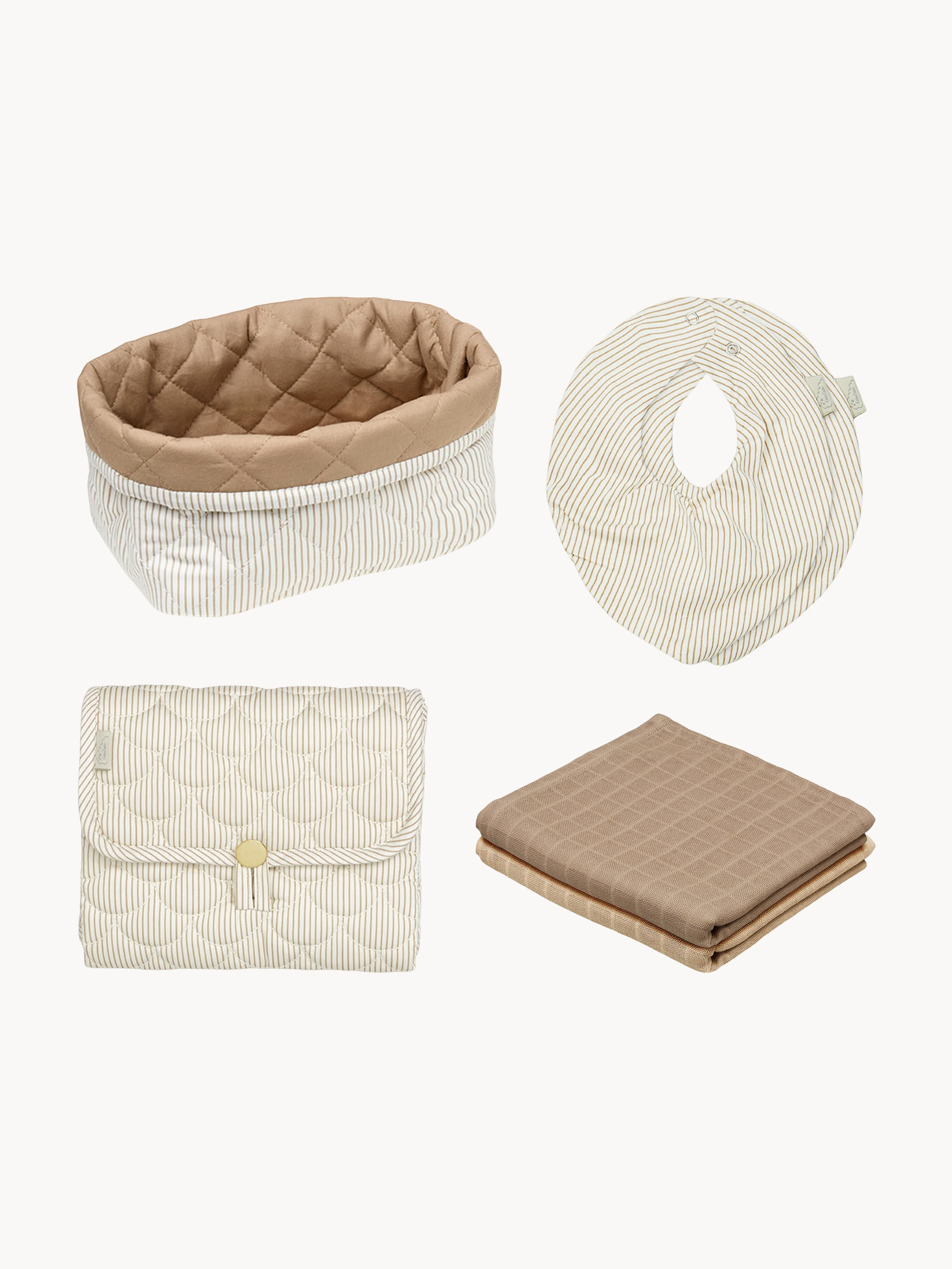 Babypflege-Set Camel, 6er-Set