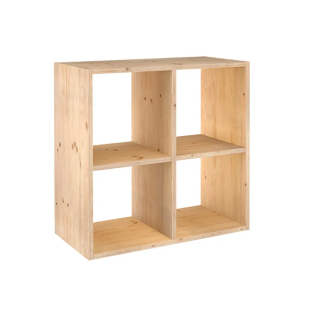 Astigarraga 2x2 Dinamic Solid Pine Modular Shelving