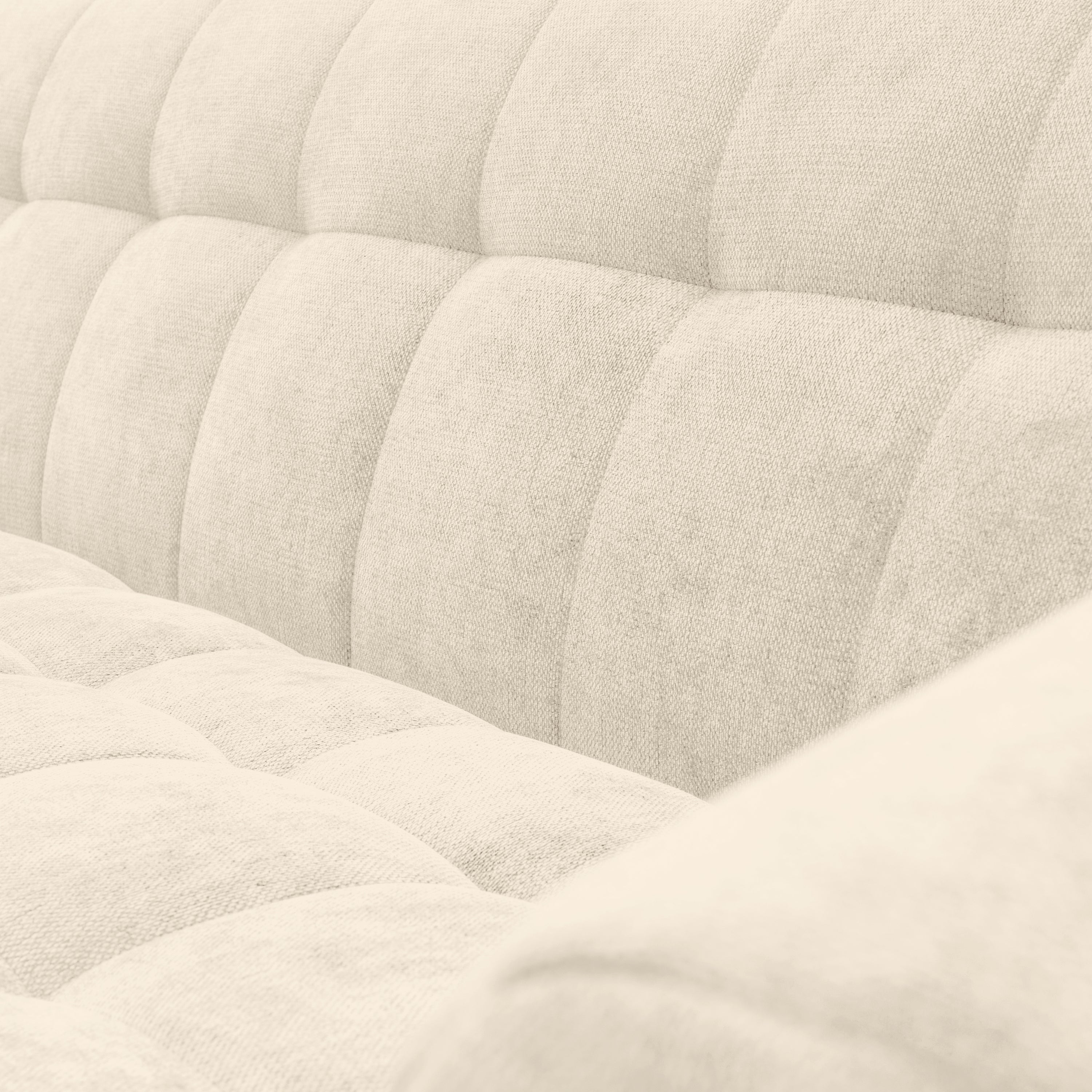 by fonQ Cubba 3-zitsbank - Licht Beige