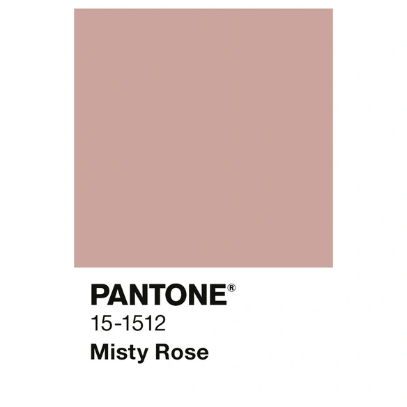 Wandfarbe »PANTONE«, Misty Rose, matt, 2,5 l