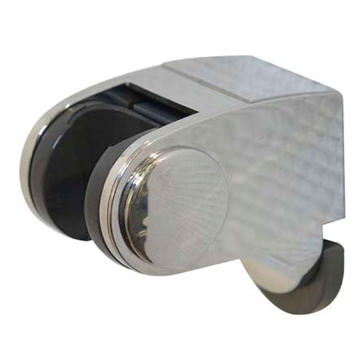 Suporte para chuveiro regulável cromado