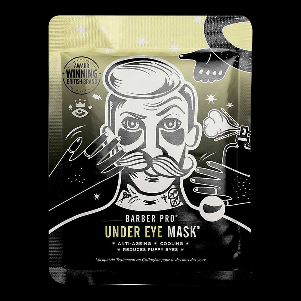 BARBER PRO Under Eye Mask - Pack Of 4