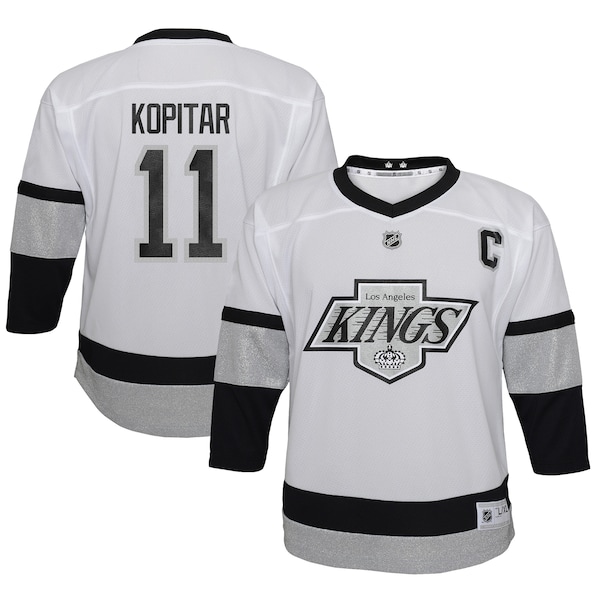 Anze Kopitar Los Angeles Kings Preschool 2021/22 Alternate Replica Player Jersey - White