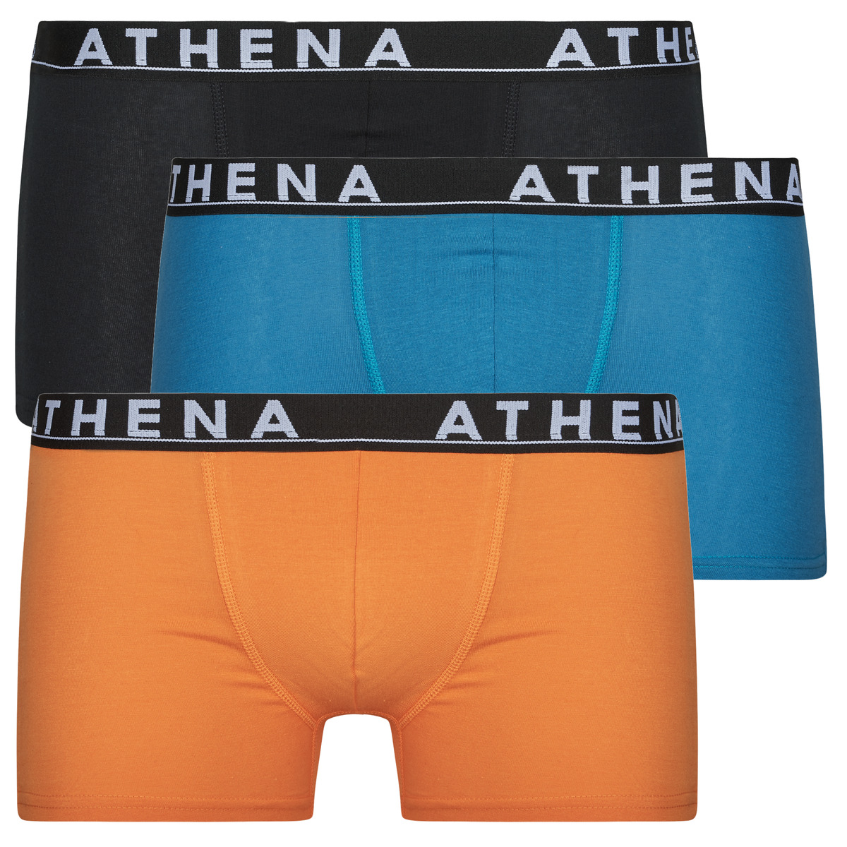 Athena - EASY COLOR Pack de 3 - Black / Lagoon / Orange