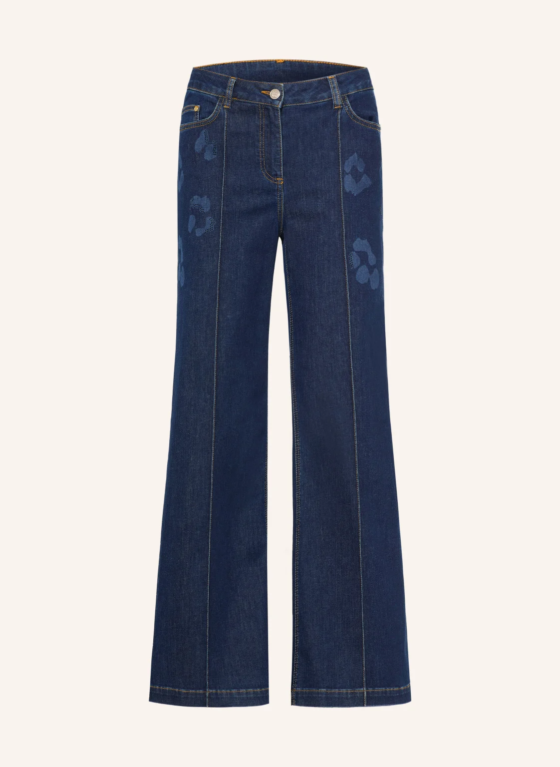 SPORTALM Flared Jeans mit Schmucksteinen