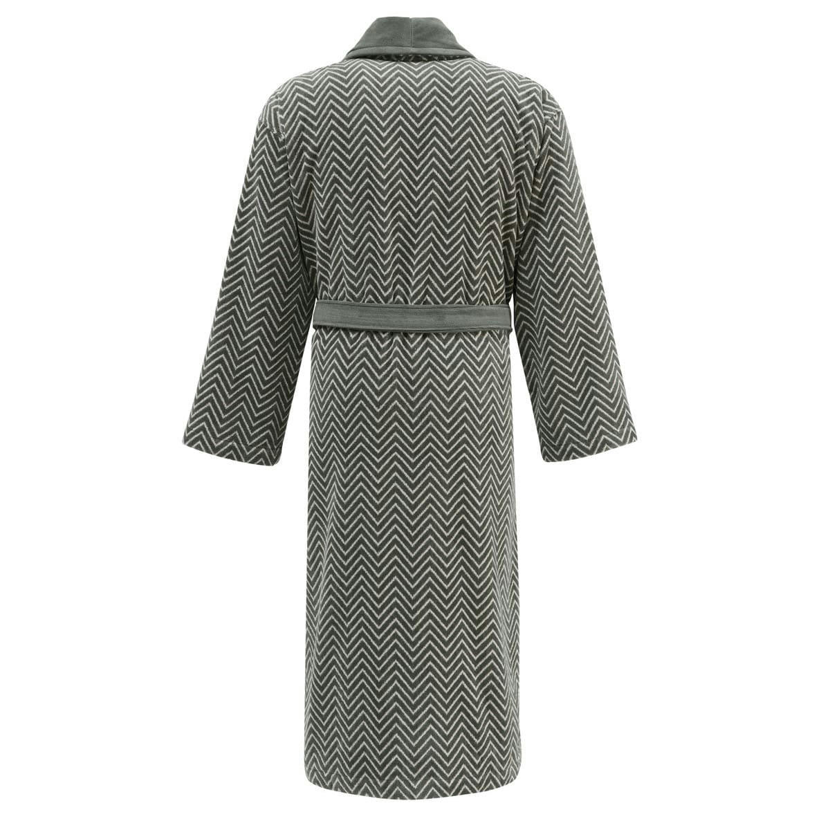 LENTKHI - Peignoir col châle velours 420gr/m²   XXL