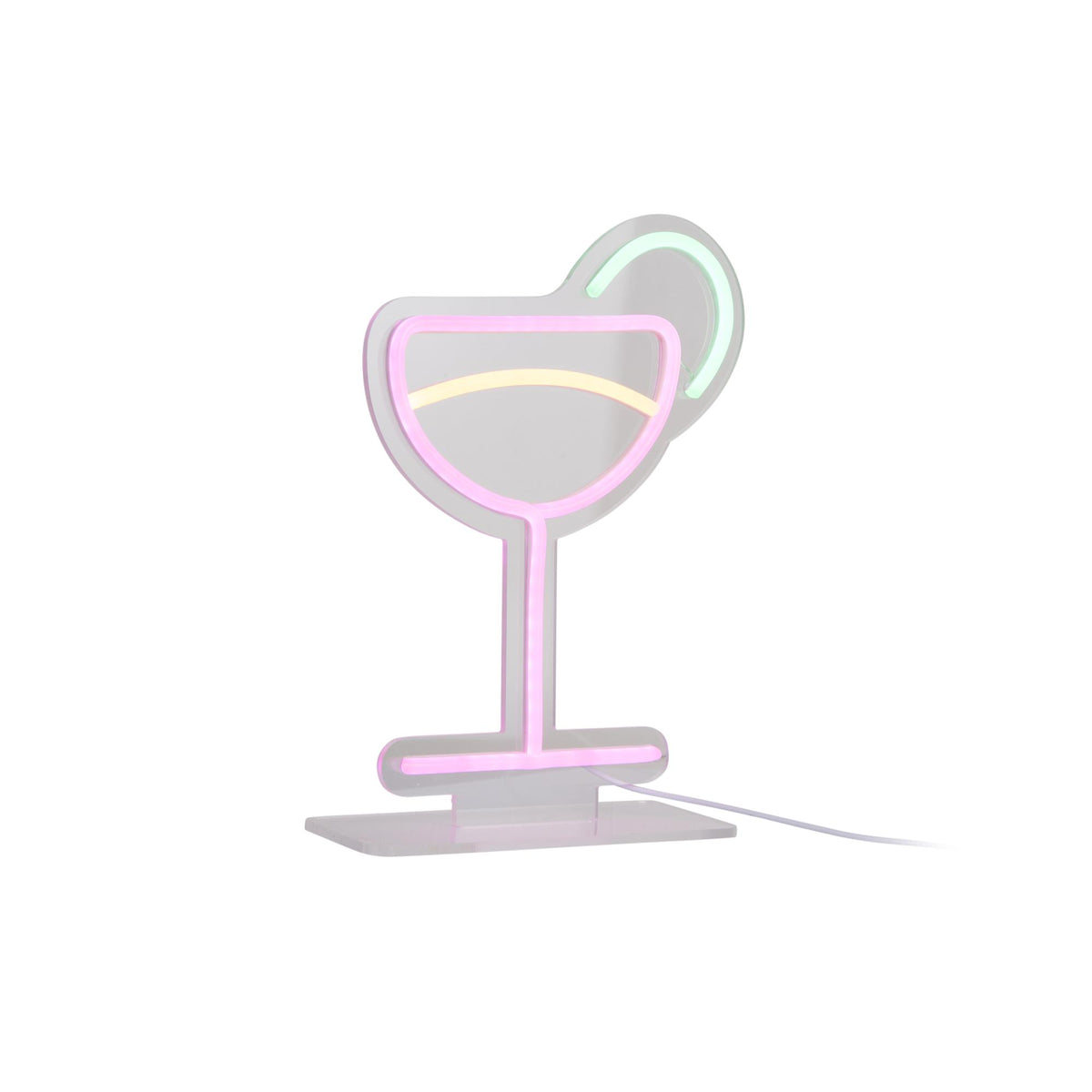 Leitmotiv tafellamp Cocktail - multicolor - 21.1x21.1x30cm