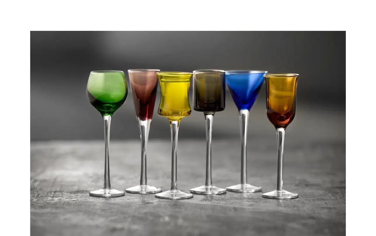 Schnapsglas 6er-Set Coloured