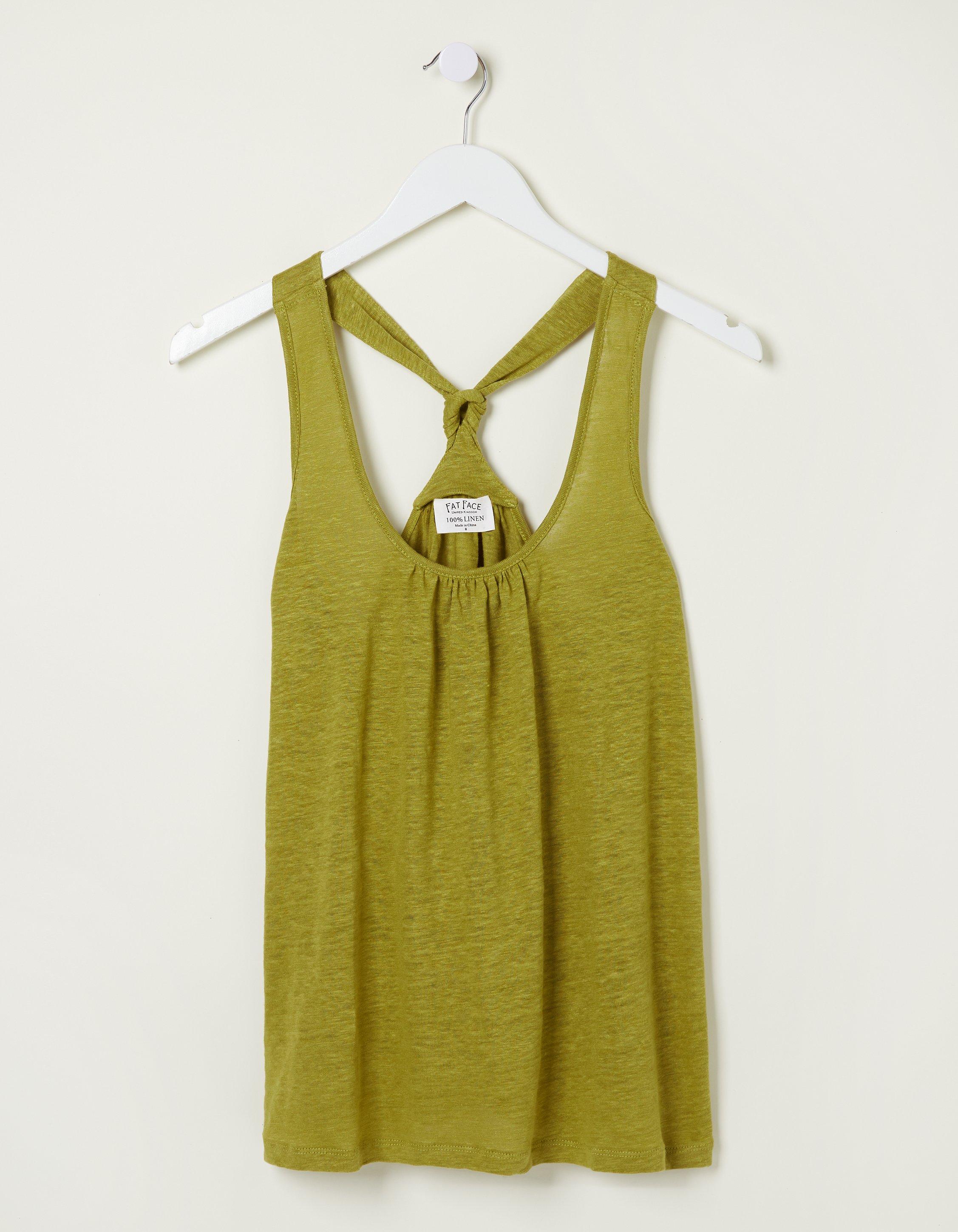 Linen Vest Top