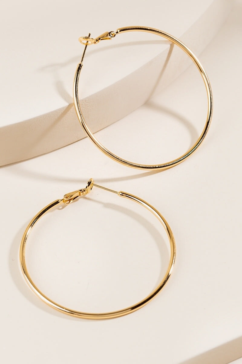 Nori Large Hoops