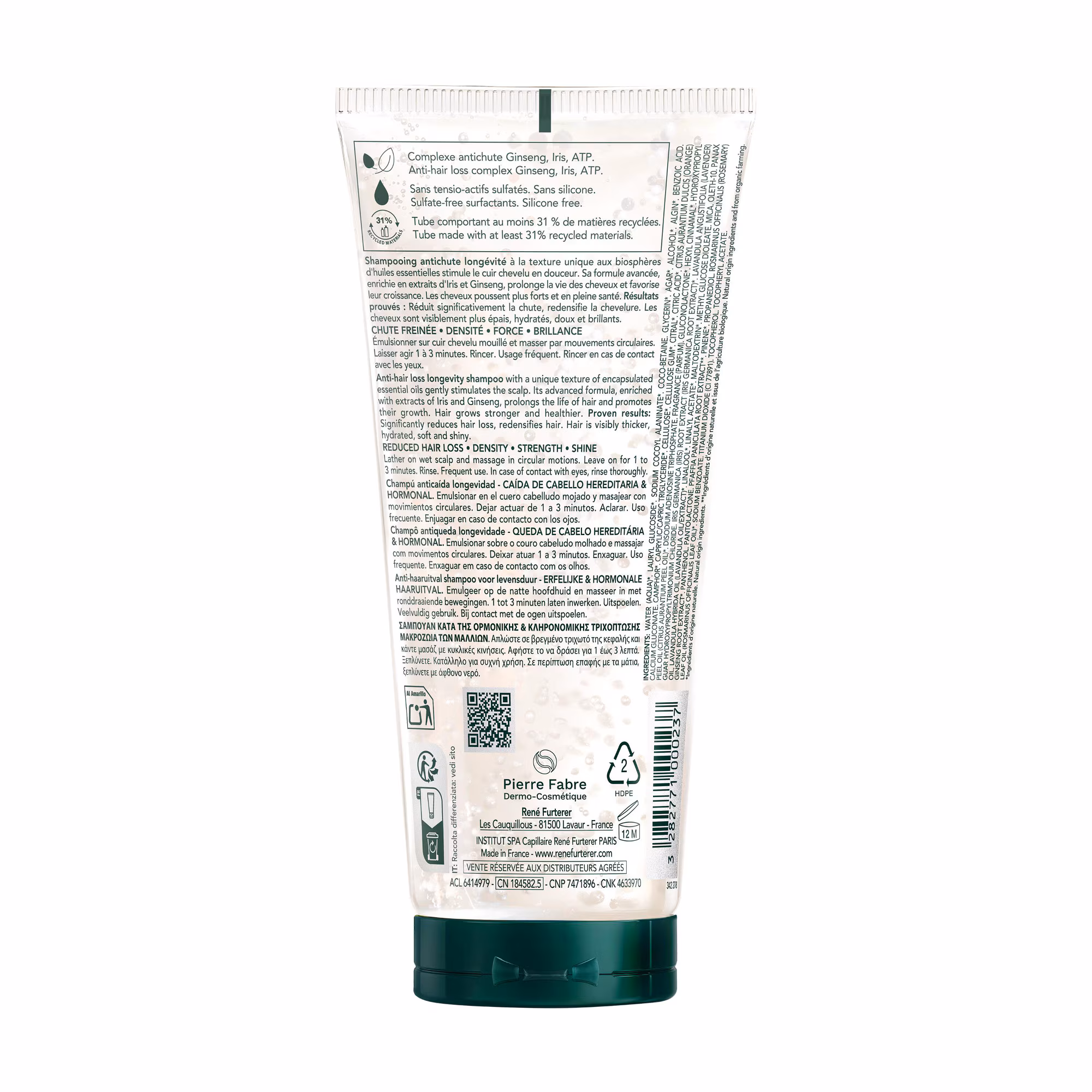 TRIPHASICShampoing antichute longévité