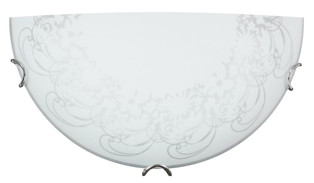 Kinkiet chromowany biały PASJA 1xE27x40W wym:15x30x9cm IP20 Candellux
