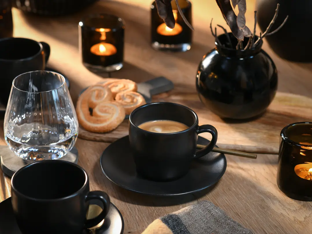Kaffeetasse mit Untertasse 12-teilig Soft Touch