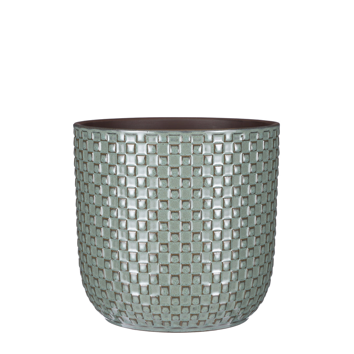 Mica Decorations Daan Bloempot - H21 x Ø22 cm - Groen
