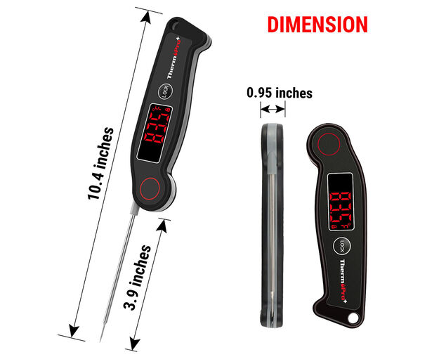 ThermoPro TP19W Waterproof Instant Read Thermometer