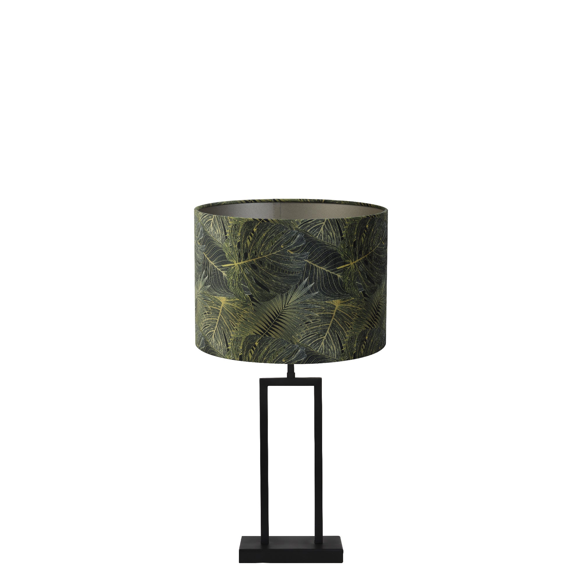 Light & Living tafellamp Shiva/Amazone - zwart, donkergroen - 30x30x62cm