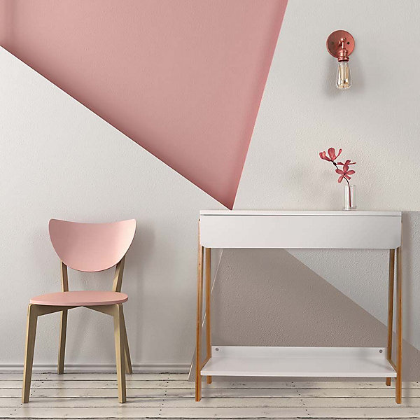 Console scandinave en bois avec tiroir Ida