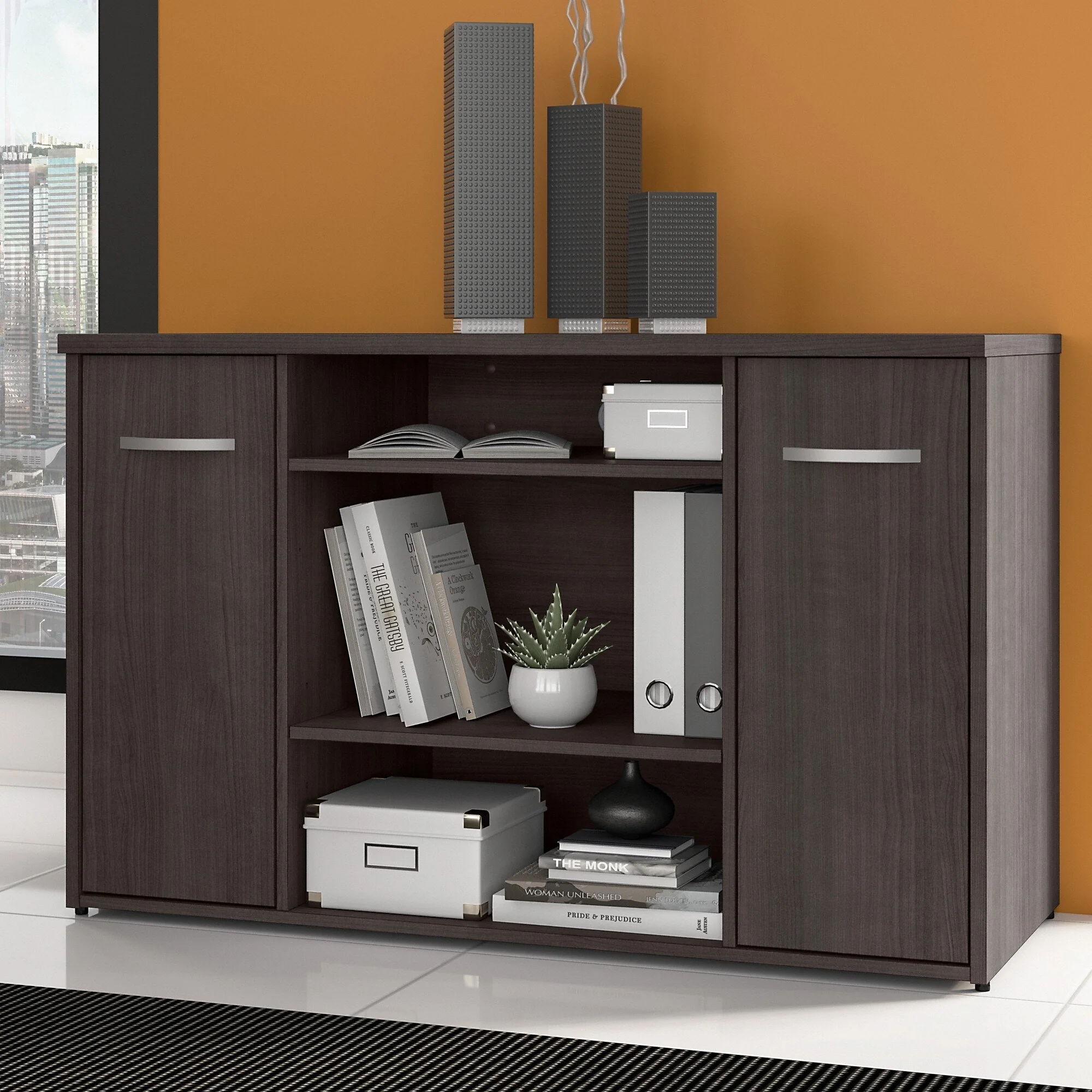 Studio C 48W Storage Cabinet with Doors by Bush Business Furniture