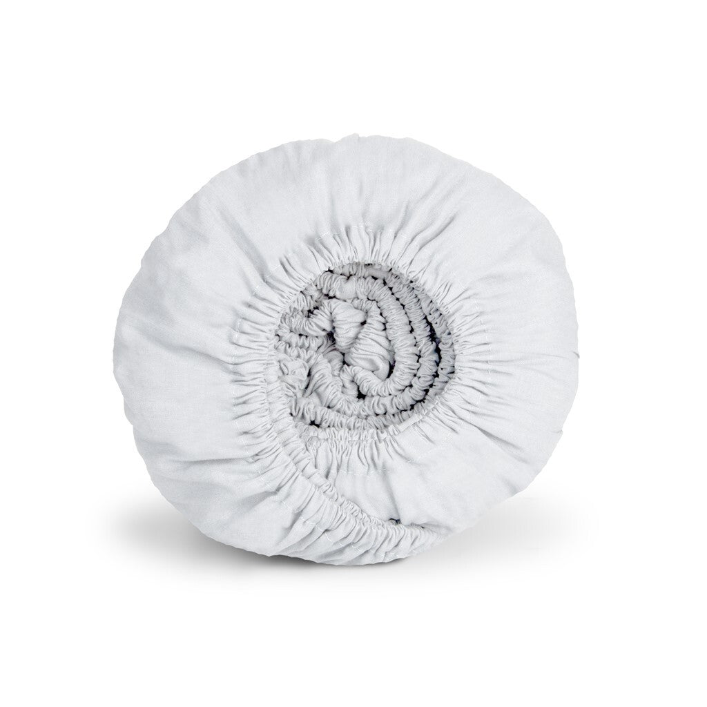 Dindi Home - Hoeslaken Basic Beauty - 160x200 cm - Wit