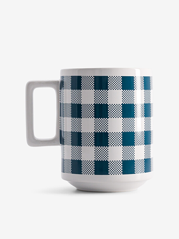 Mug xl generation vichy bleu vichy bleu