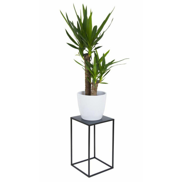 Kwietnik stojak na kwiaty 40 cm czarny LOFT