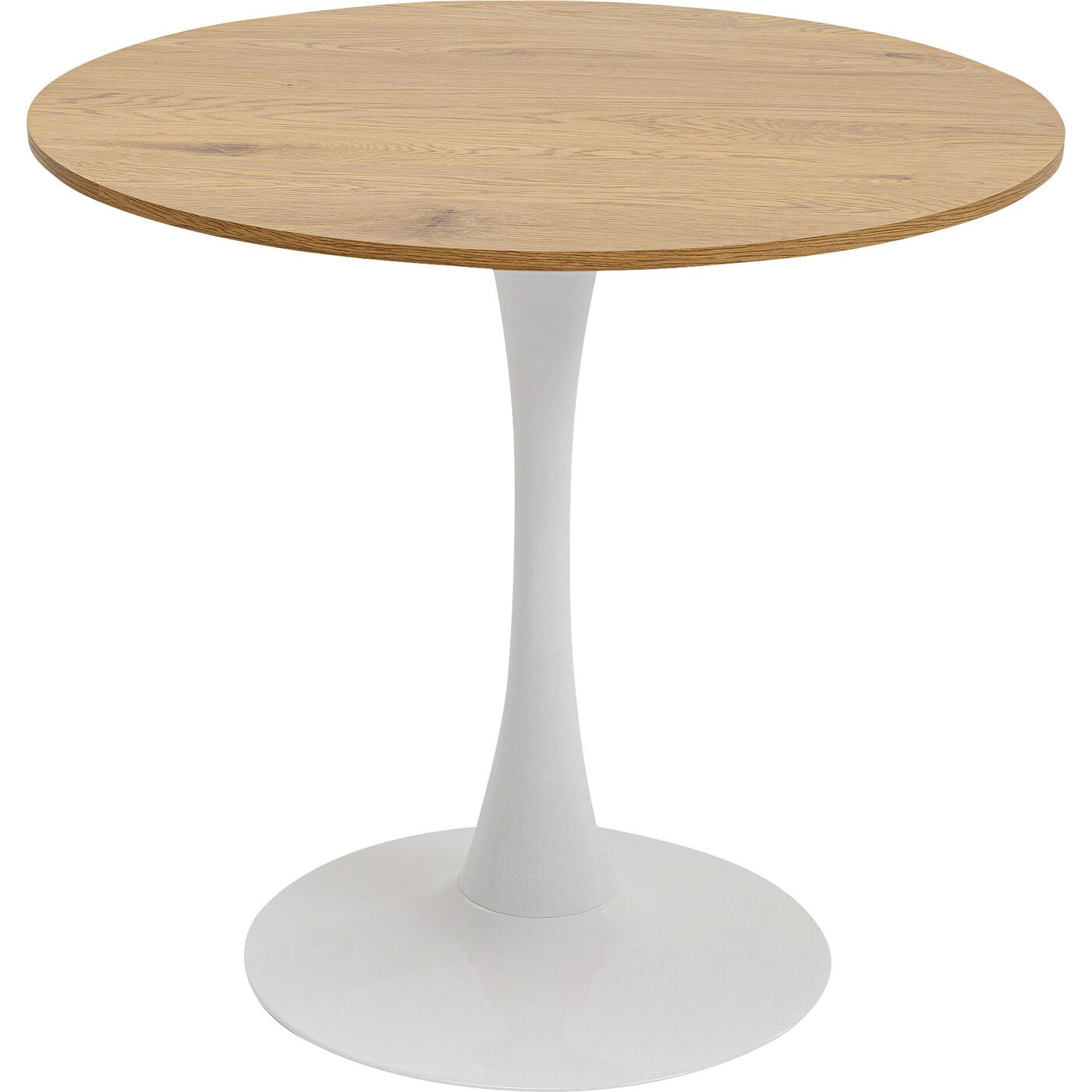 Kare Design Eettafel Schickeria Ø80cm eik en wit
