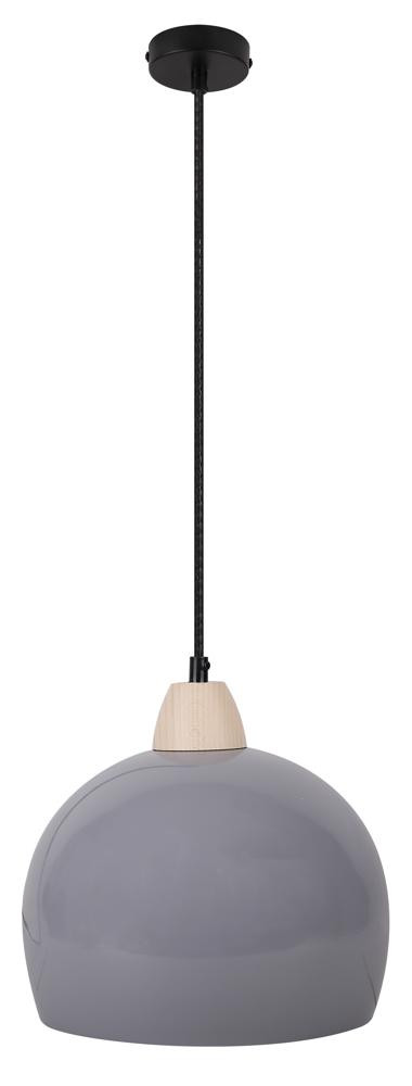 Lampa wisząca szara MONROE 1xE14x60W wym: 100x25x25 cm Candellux