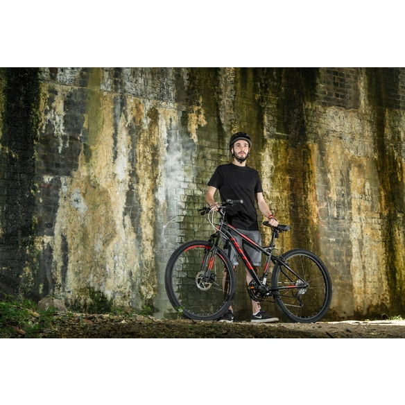 Mountainbike »Extent«, 27,5 Zoll, 18 Gänge, Schwarz Rot
