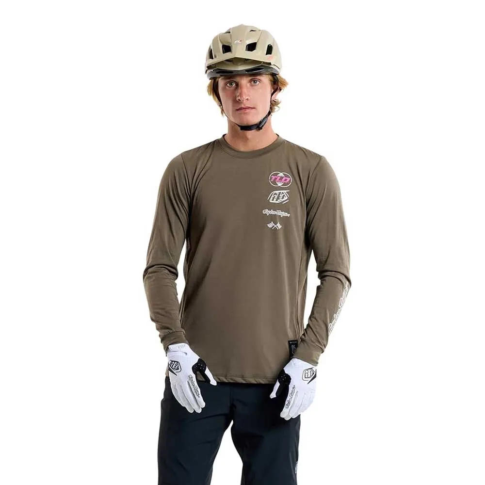 Troy Lee Designs Skyline Ride Worldwide long sleeve T-shirt
