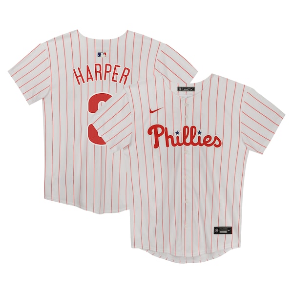Bryce Harper Philadelphia Phillies Nike Preschool Home Game Jersey - White