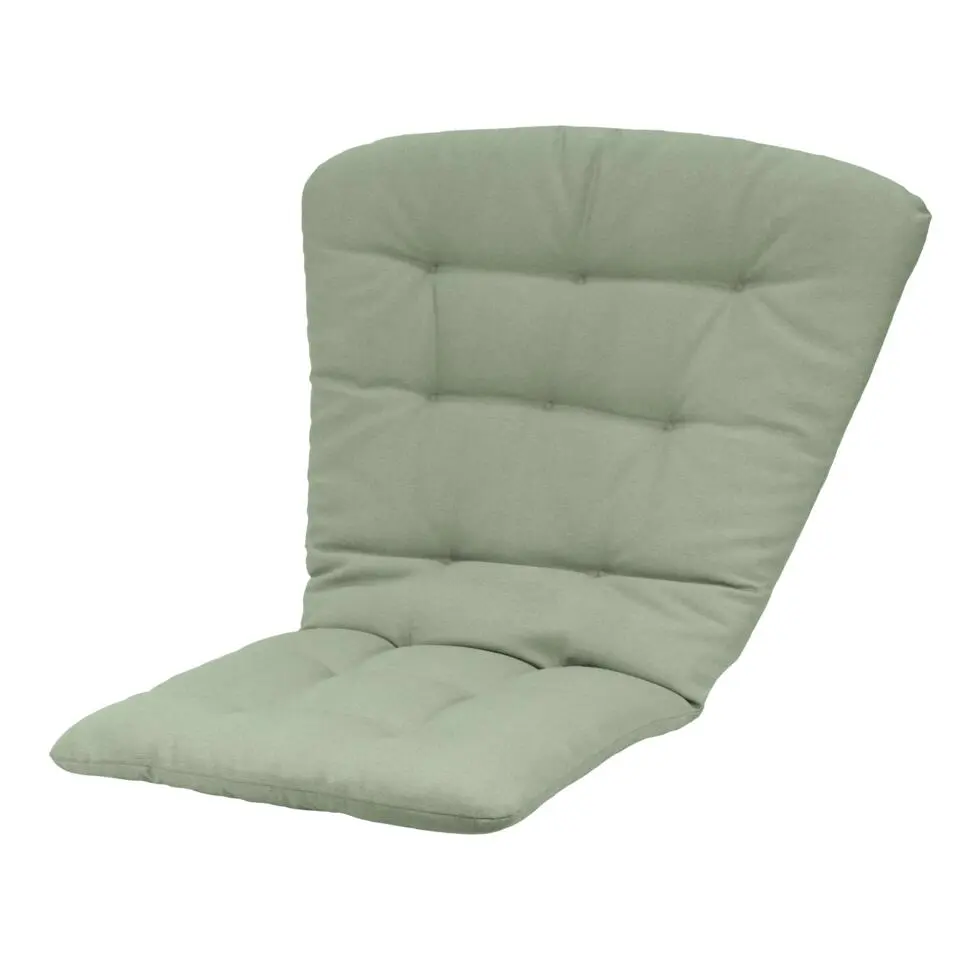 Madison - Tuintstoelkussen Hoge Rug Napels - Groen - 125x82x6cm - Set van 4