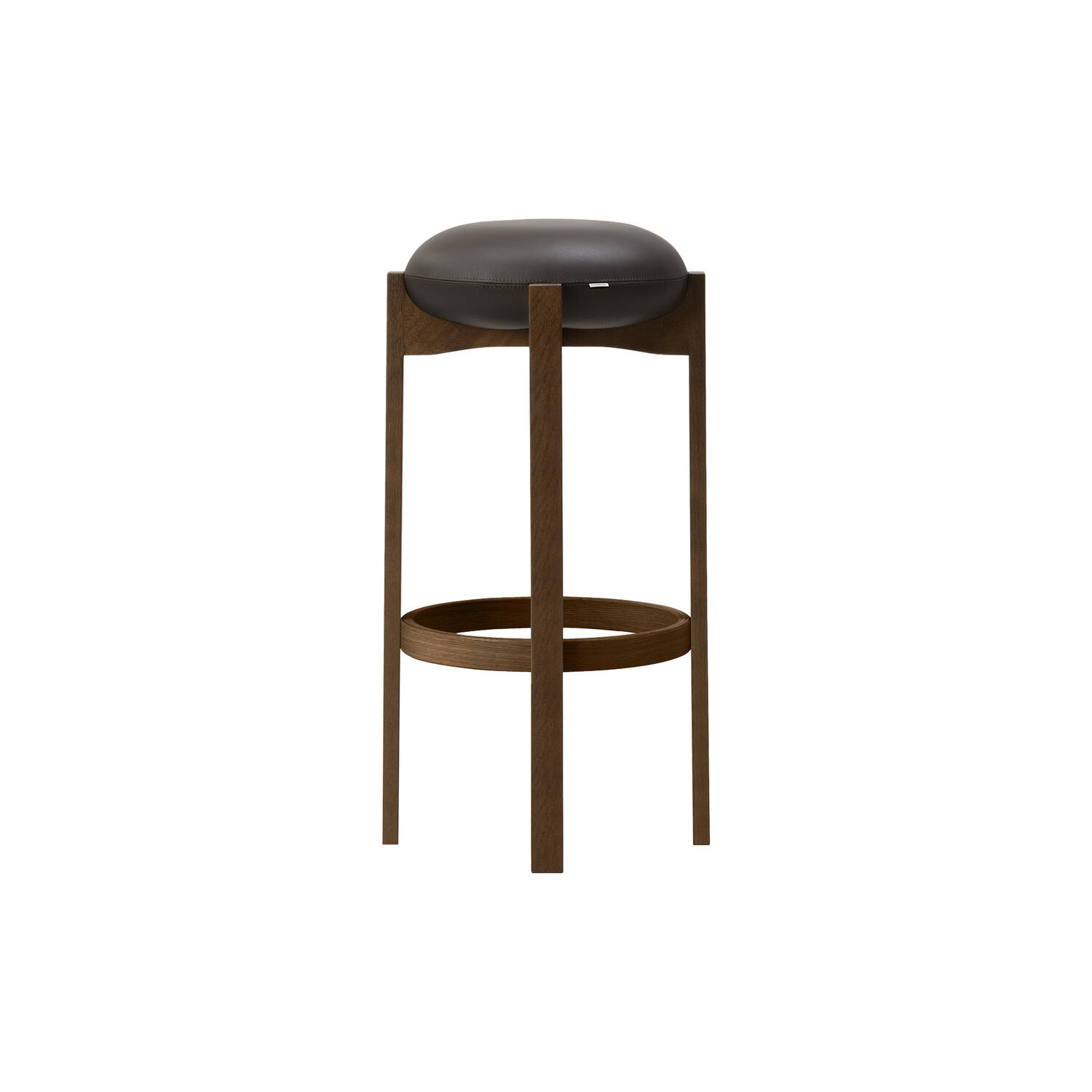 Pioneer Stool, smoked oak/Primo 86
