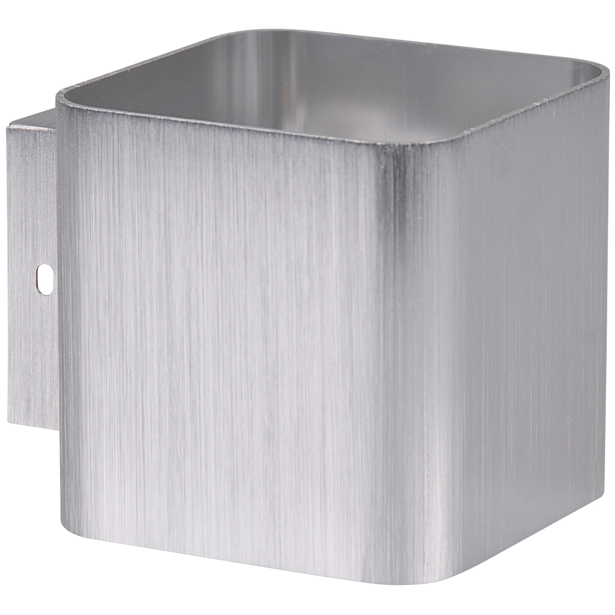 Kinkiet srebrny IZAR1xG9x10W wym:9,8x9,8x12,4cm IP20 Polux