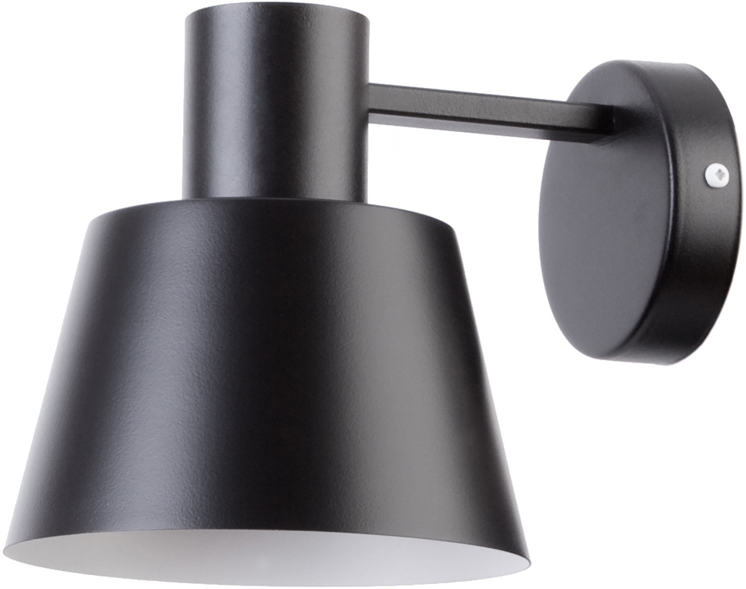 Kinkiet czarno-biały DUNKA 1xE27x15W wym:17x17x23cm IP20 Sigma