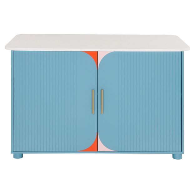 BALCÃO 2 PORTAS 1,35 M X 70 CM COZINHA ENCANTADA DA RAÍZA COSTA