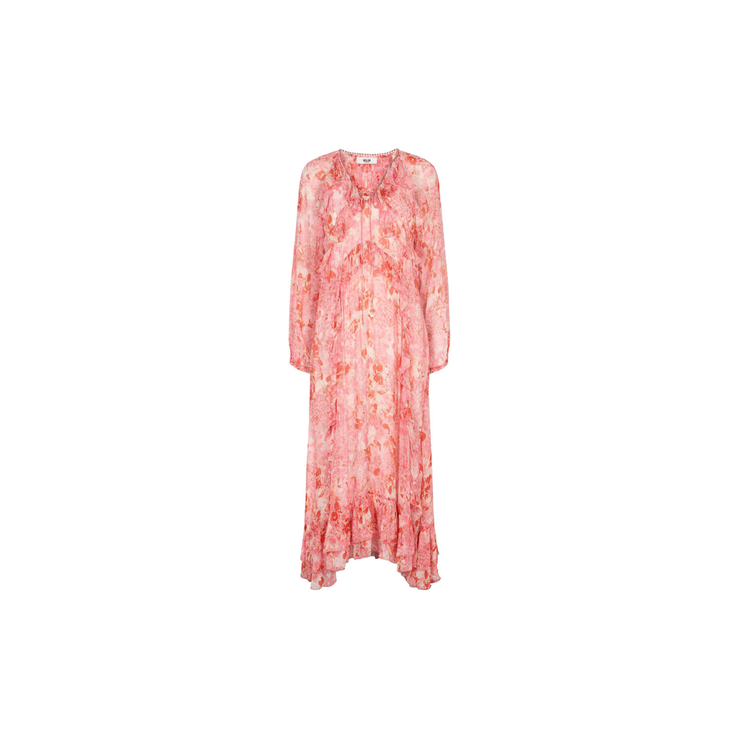 Everleigh Dress, coral blush