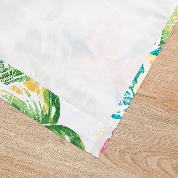 Greenland Home Fashions Tropics Curtain Panels (set of 2) - 84 W x 84 L