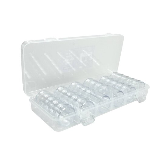 Clear Bead Storage Box 28 Pots