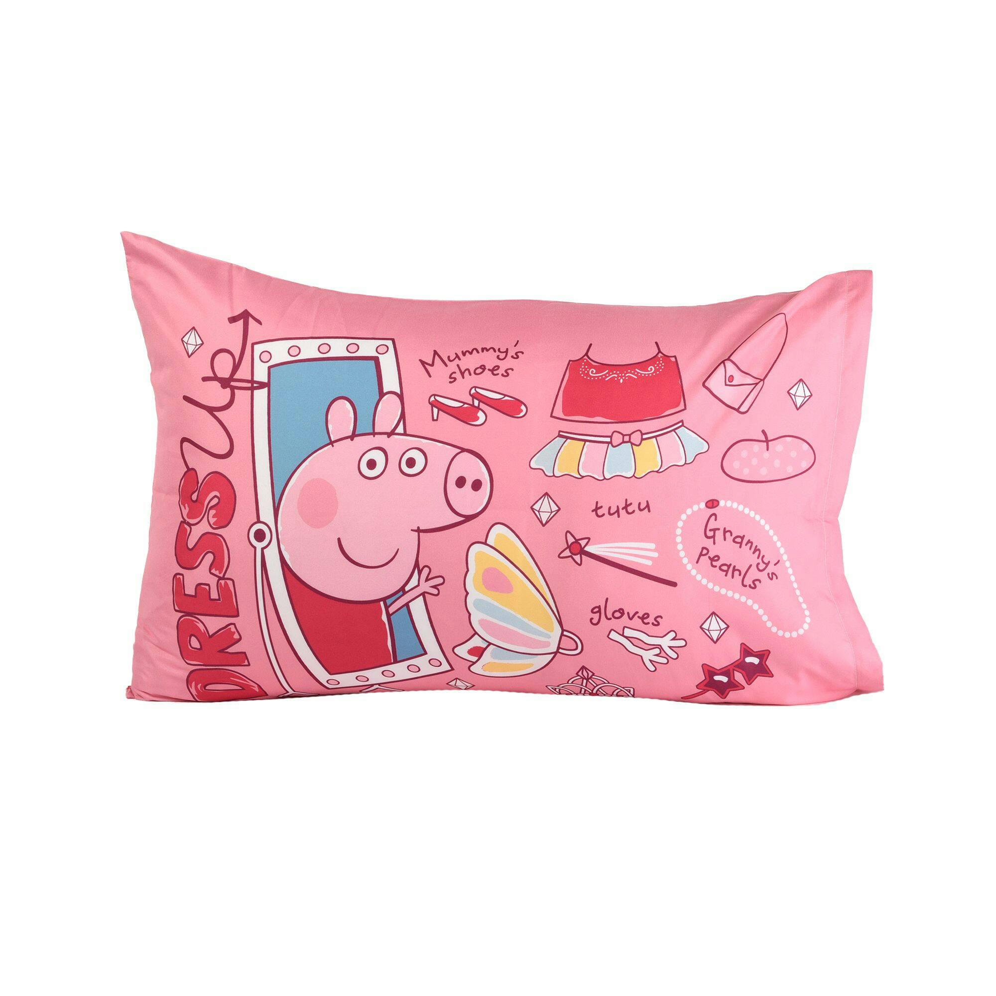 Nemcor Peppa Pig 2-Piece Toddler Reversible Comforter Set