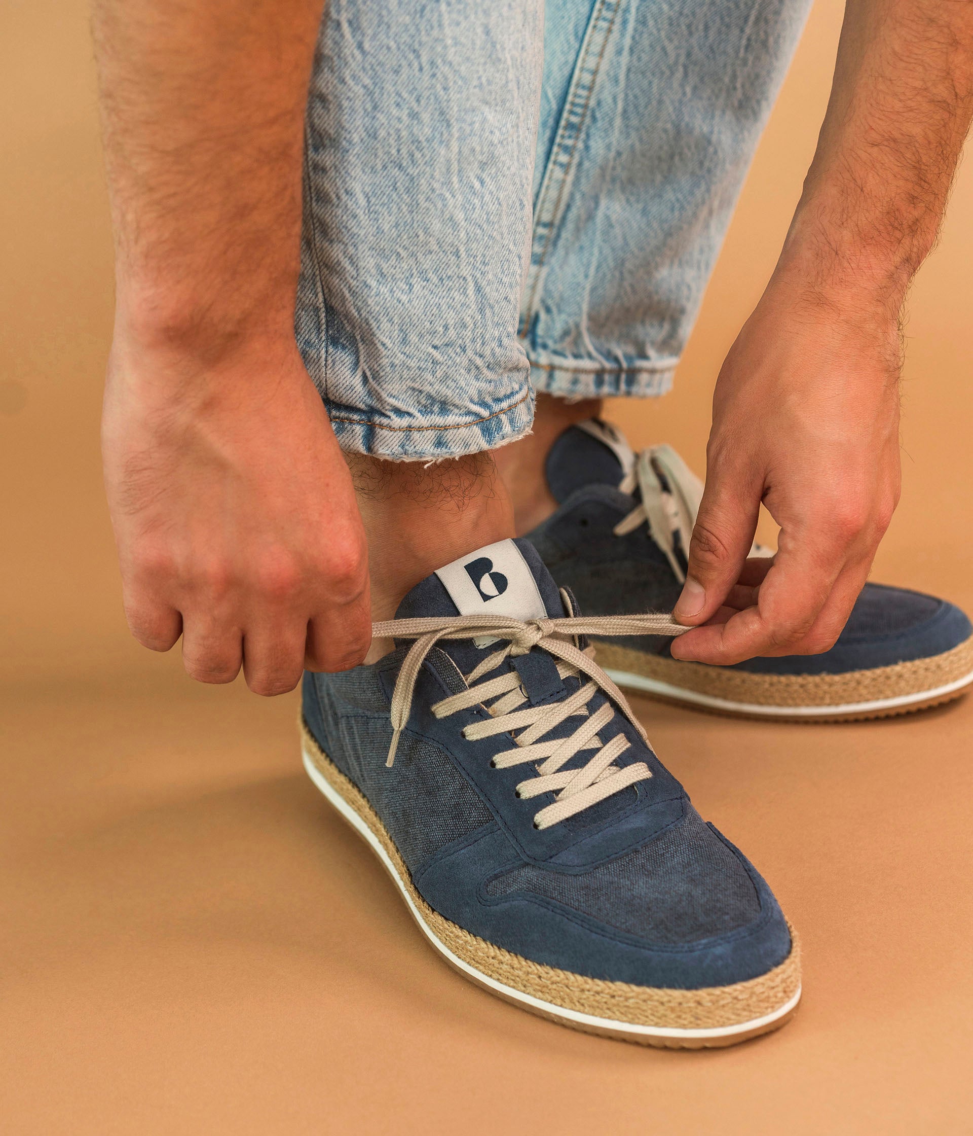 Basket Jordan bleu