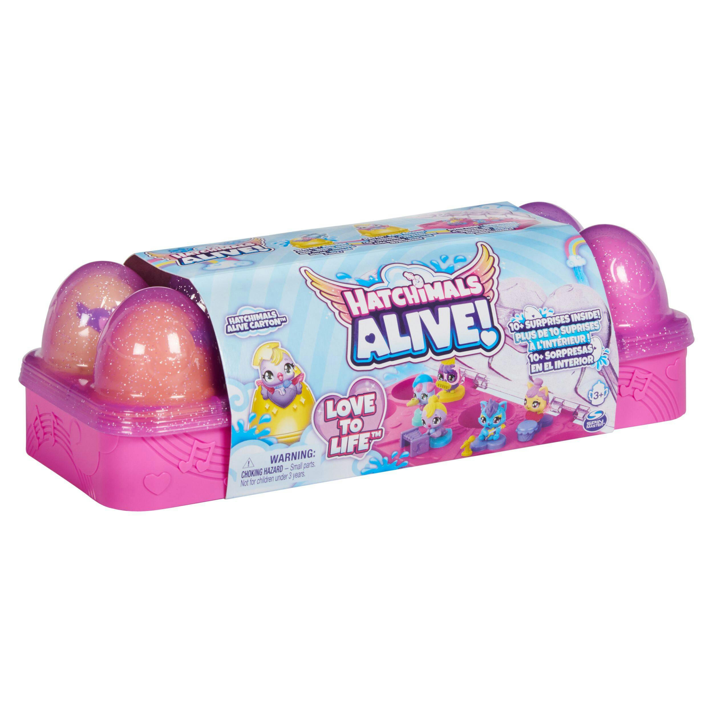 Hatchimals Alive 12-Egg Carton Playset, Ages 3+