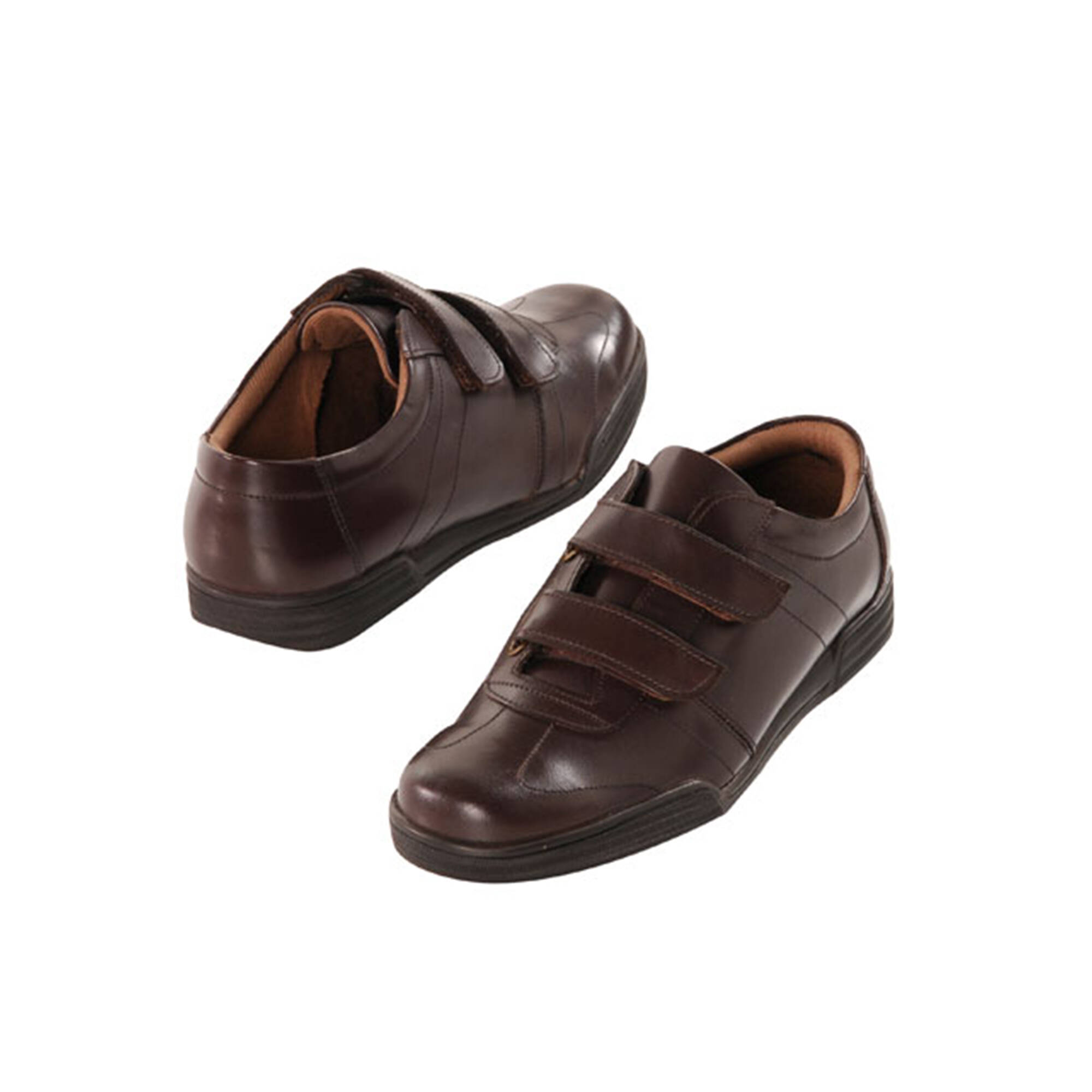Derbies scratchées en cuir - jusqu'au 46