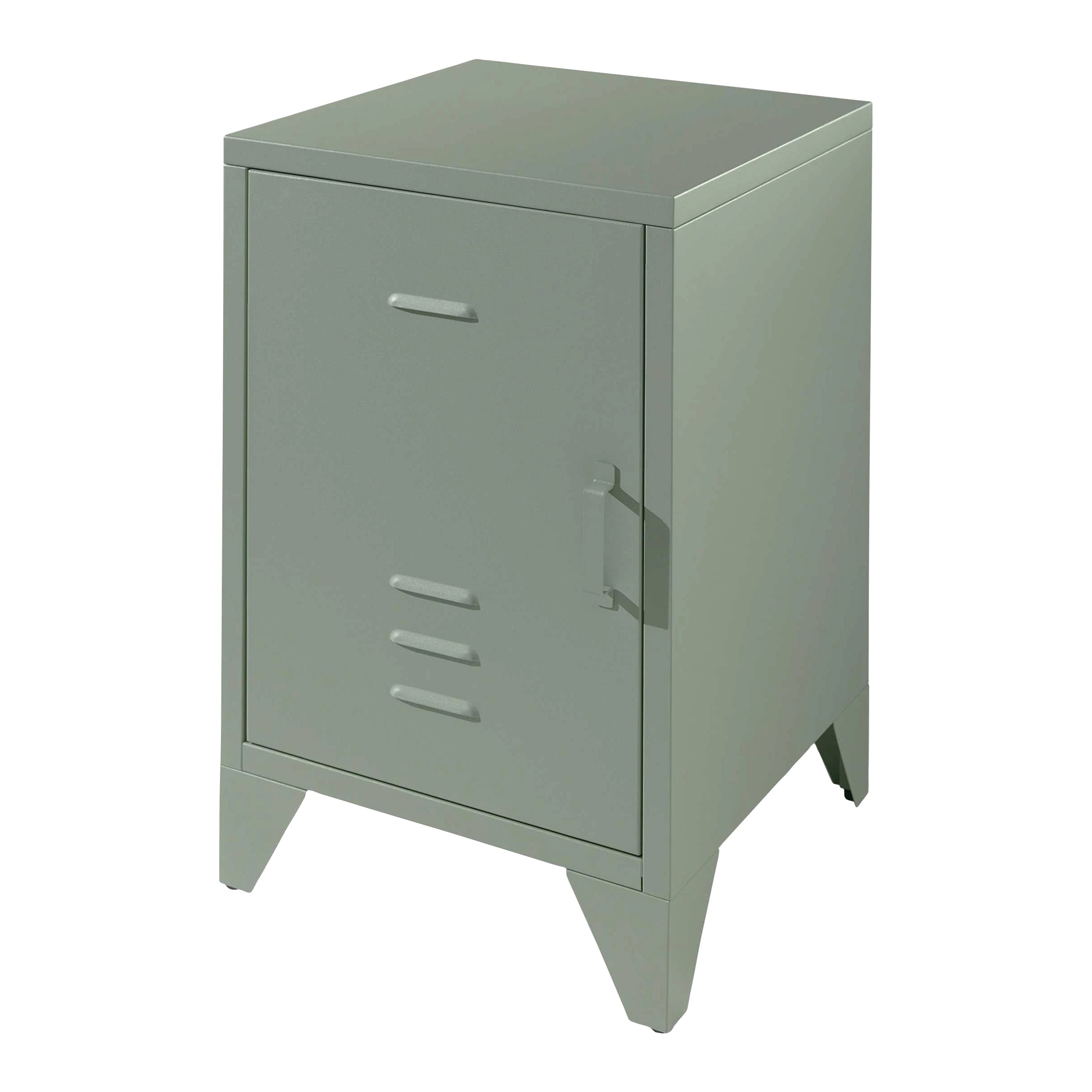 Vipack Bronxx Nachtkastje - Olive Groen