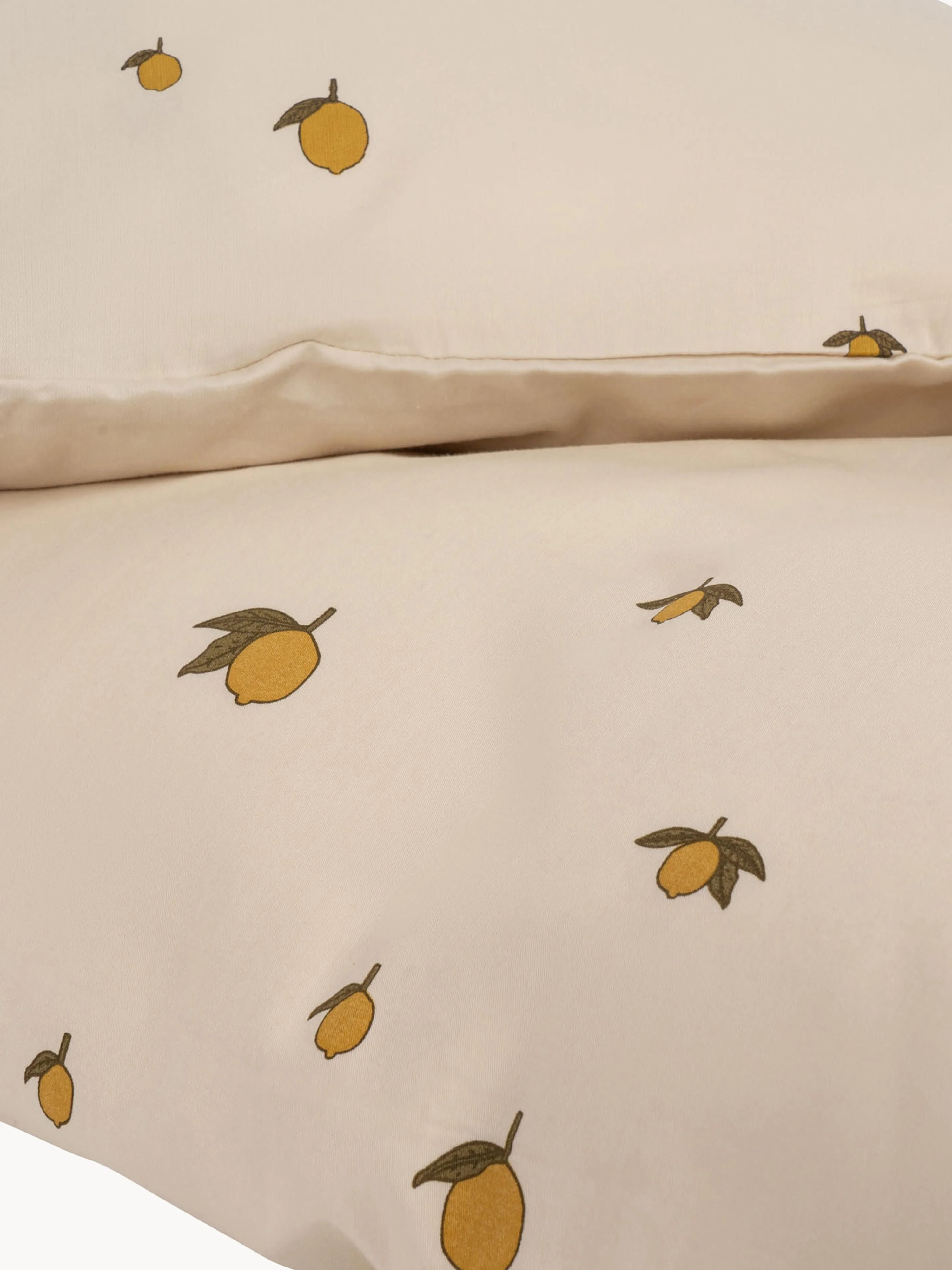 Kinderbettwäsche Lemon aus Bio-Baumwolle, in verschiedenen Größen