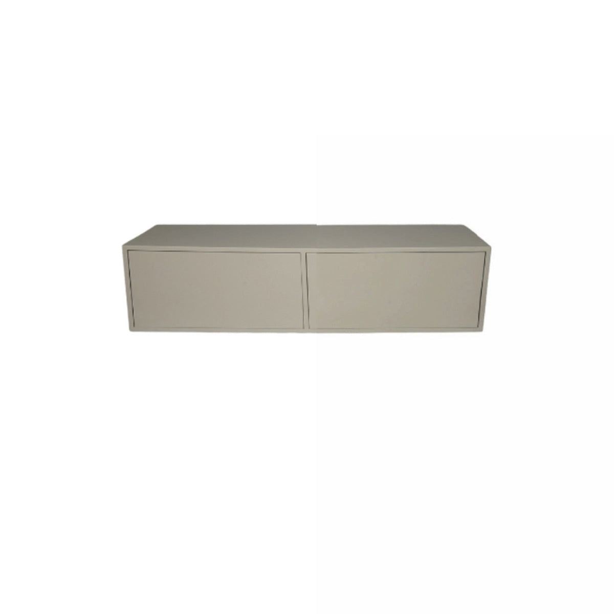 StarFurn Zwevend Tv-meubel Vision - Zandkleur Hout - 120x35x30cm